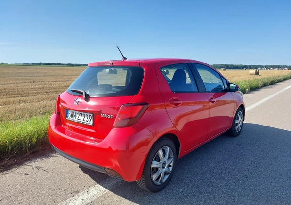 Toyota Yaris cena 23500 przebieg: 244000, rok produkcji 2015 z Serock małe 7